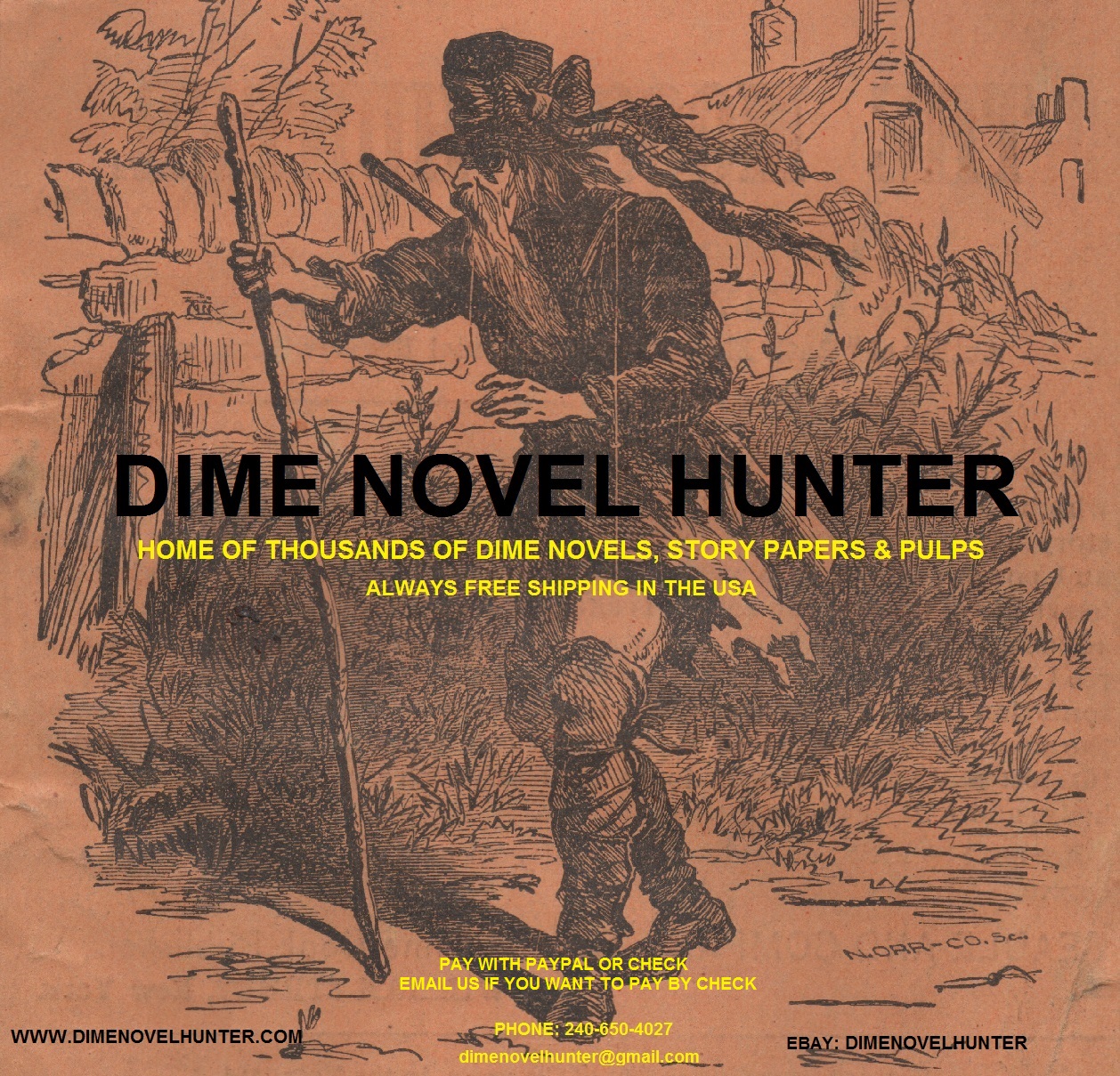 DIME NOVEL HUNTER